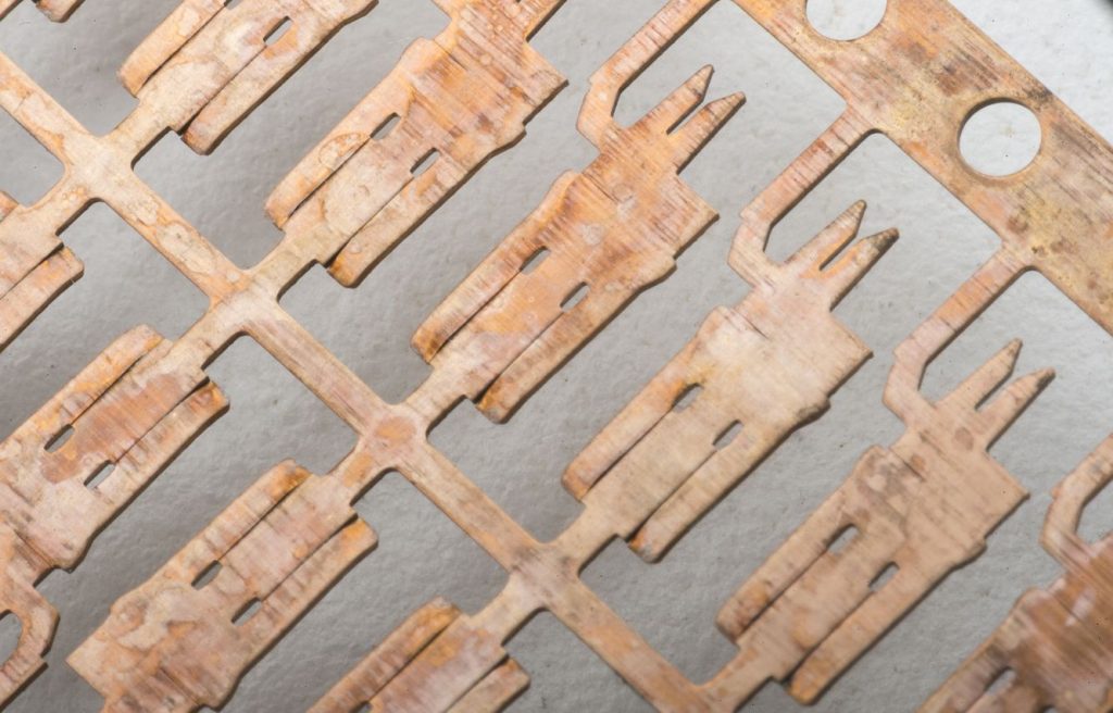 Precision metal material