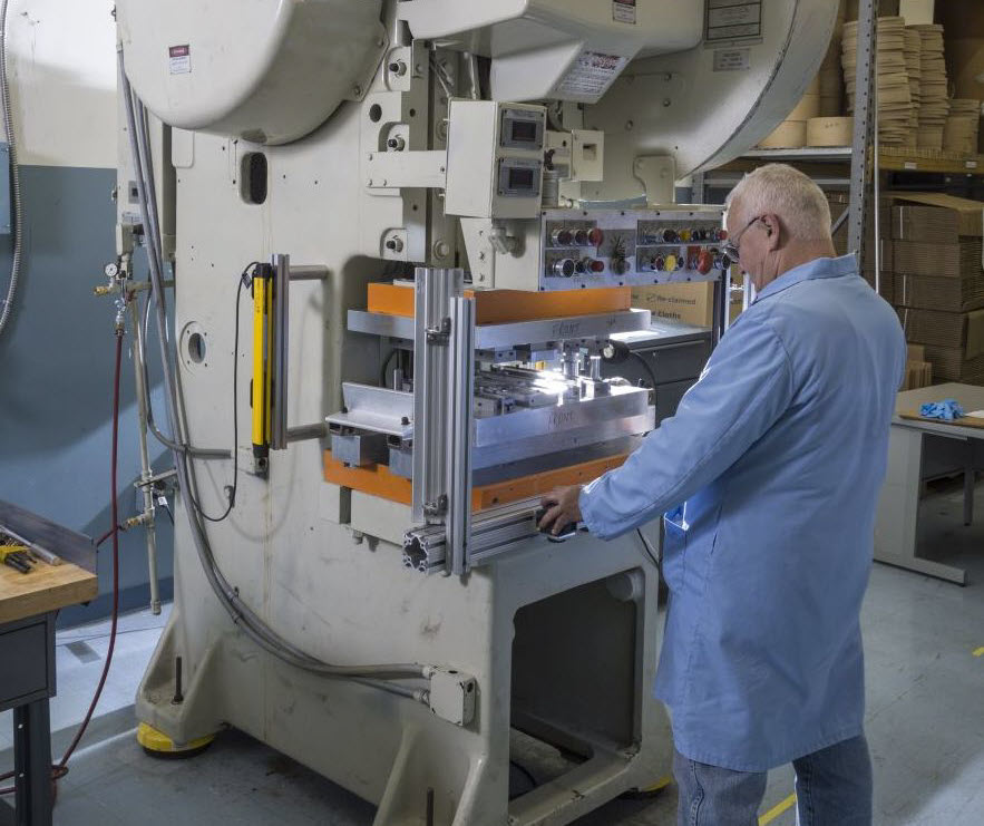cut to length press cutting